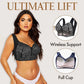 Reggiseno Senza Cuciture in Pizzo con Sostegno Totale (3 Pezzi)
