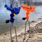 🎣 Portacanna da Pesca da Terra Autobloccante 🐟 | Blocco Rapido a Scatto e Rotazione a 360° 🔄 | Picchetto in Acciaio Inox con Protezione in Gomma 🛡️ | Da Riva e Spiaggia