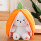 Peluche con Coniglietto di Fragola per Pasqua
