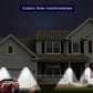 ☀️ Faretto Solare da Esterno 140 LED con Sensore di Movimento 💡 | Grandangolo 270° a 3 Lati e Impermeabile IP65 🌧️ | 3 Modalità di Illuminazione per Giardino e Garage 🏡