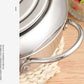 🍳 Friggitrice Profonda in Acciaio Inox 304 | Termometro Integrato per Controllo Temperatura | Filtro e Scarico Olio | 20 o 24 cm 🔥