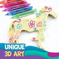 🎨 Penne Magiche Gonfiabili 3D per Bambini – Puffy Ink | Disegni in Rilievo con Calore | 6 Colori | Perfette per Arte, Scuola & Creatività ✨🌟