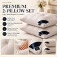 🛌✨ Cuscino Cervicale Ergonomico Lavabile – Memory Foam, Cucitura 3D Traspirante, Supporto Curva Naturale del Collo – 8 Colori, 3 Altezze 🌙💤