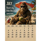 🦶 Calendario 2027 La Vita Quotidiana di Bigfoot 🌲😄 - 12 Illustrazioni Esclusive | Formato A4 | Carta Premium | Spirale | Regalo Perfetto | 50% DI SCONTO
