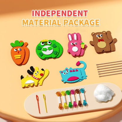 Il Miglior Regalo per i Bambini - Kit Divertente di Cucito Fai-da-Te per Bambini