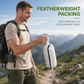 🏕️ Sedia a Dondolo da Campeggio Pieghevole 🌲 | Dondolio Fluido con Seduta Ergonomica Anti-Cedimento 🪑 | Telaio Robusto Portata 113kg 🎒 | Per Esterno, Giardino e Pesca