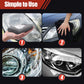🚗 Ripristinatore Fari Auto 2 in 1 – Elimina Giallo & Opacità | Formula Pulisce & Protegge | Barriera Anti-UV | Applicazione Rapida | 180ml ✨💡
