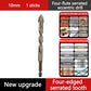 🛠️ Kit Punte da Trapano Eccentriche a 4 Taglienti  | Foratura Precisa per Piastrelle, Muratura e Legno 🧱 | Scarico Rapido Trucioli ⚙️ | Set Multi-Misura 4-12 mm 🔩