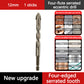 🛠️ Kit Punte da Trapano Eccentriche a 4 Taglienti  | Foratura Precisa per Piastrelle, Muratura e Legno 🧱 | Scarico Rapido Trucioli ⚙️ | Set Multi-Misura 4-12 mm 🔩