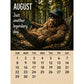 🦶 Calendario 2027 La Vita Quotidiana di Bigfoot 🌲😄 - 12 Illustrazioni Esclusive | Formato A4 | Carta Premium | Spirale | Regalo Perfetto | 50% DI SCONTO