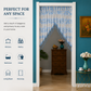 🌸 Tenda Corta per Porta con Ricamo Floreale e Nappe ✨🧵 - Filtrante Luce | Senza Forare | Poliestere Premium | 4 Colori | Divisorio & Decorazione | 50% DI SCONTO