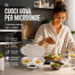 🍳 ACQUISTA 1 RICEVI 1 GRATIS! 🛡️🧼 Cuociuova anti-schizzi – Coperchio ermetico, basta pulire il microonde dopo ogni uovo, gustati un uovo in camicia sano senza grassi e senza sforzi 🌿🥚