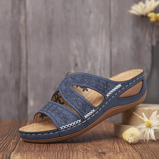 Sandali ortopedici slip-on di alta qualità con suola spessa