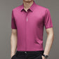 🔥Nuovi arrivi - 80% di sconto🔥Camicia da uomo in seta ghiacciata ad asciugatura rapida