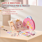 👸 Kit Creativo Trucco da Principessa su Carta con Diamond Painting ✨🎨 - Senza Sporcare | Tutto-in-Uno | Adesivi & Foil Art | Per Bambine 3+ | Regalo Perfetto | 50% DI SCONTO