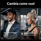 🎧 Cuffie Open-Ear Bluetooth 5.3 con Microfono Dual-DSP Orientabile 240° – 29g, 11h Autonomia, Ricarica USB-C 1,4h, Portata 10m, Multi-Dispositivo – 2 Colori 🔋📞