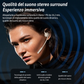 🎧 Cuffie Open-Ear Bluetooth 5.3 con Microfono Dual-DSP Orientabile 240° – 29g, 11h Autonomia, Ricarica USB-C 1,4h, Portata 10m, Multi-Dispositivo – 2 Colori 🔋📞