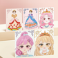 👸 Kit Creativo Trucco da Principessa su Carta con Diamond Painting ✨🎨 - Senza Sporcare | Tutto-in-Uno | Adesivi & Foil Art | Per Bambine 3+ | Regalo Perfetto | 50% DI SCONTO