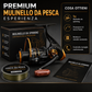 🎣 Mulinello da Pesca CNC con Bobina in Lega & Ingranaggio in Ottone 💪✨ - Lancio Ultra-Fluido | Braccio Intercambiabile | Corpo in Nylon | Taglie 1000-7000 | 50% DI SCONTO