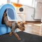 Tappetino per Lettiera Gatti a Doppio Strato 🐈🧹 | Raccoglie i Granelli Dispersi e Aiuta a Proteggere il Pavimento | Base Antiscivolo, Facile da Pulire