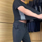 🔥Limited-time 50% discount🔥Men's Casual Sports Short Sleeve Long Pants Two-Piece Set