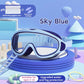 🌈 Vendita Calda 2025 - Sconto del 50% ☀️ Occhialini da nuoto per bambini a grande montatura HD, impermeabili e anti-appannamento 🥽