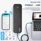 🖨️📱 Stampante Portatile A4 Wireless Bluetooth – Ricarica USB, Carta Termica, Compatibile Windows & Mac, Ideale per Viaggio & Ufficio – Include 200 Fogli 💼✨
