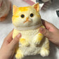 Giocattolo Antistress Carino e Morbido Squishy a Forma di Gatto