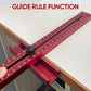 🔧Supporto 3 in 1 per Fresatrice Rifilatrice 📐 | Guida Regolabile per Scanalature, Bordi e Cerchi | Base Modulare in Alluminio