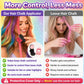🌈 Set 12 Gessetti Coloranti Temporanei per Capelli – Applicatore a Morsetto, Lavabile con Shampoo, Senza Tintura Permanente – Per Feste, Cosplay & Foto 🎨💇
