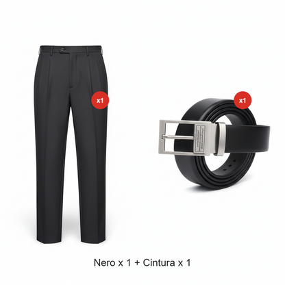 🥳 Le vendite hanno superato le 50.000 unità! 🥳 Sconto del 50%! Pantaloni casual da uomo dal taglio morbido, freschi e traspiranti con piega frontale. Un capo essenziale del guardaroba. 👖🕊️