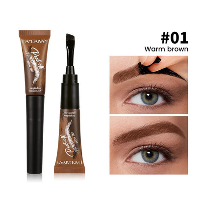 🎨 Tinta Peel-Off per Sopracciglia – Definisce, Colora & Dura Tutto il Giorno | Waterproof | Applicazione con Pennellino | 5 Tonalità ✨