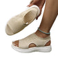 👡 Sandali a Piattaforma in Tessuto Traspirante per Donna ✨🌪️ - Suola 4cm | Antiscivolo | Senza Lacci | 3 Colori | Taglie 36-45 | 60% DI SCONTO