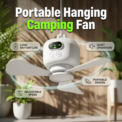 ⏰ Offerta limitata: 50% di sconto su un ventilatore da soffitto ricaricabile con luci a LED! 🌬️✨