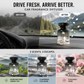 🌿Profumatore per Auto Design Montagna 110ml 🚗🏔️ - Estratti Naturali & Elimina Odori | Fragranza a Lunga Durata | 3 Profumazioni Premium (Longjing, Colonia, Rosa) | Ideale per Veicoli 💨