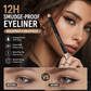👁️✨Matita Eyeliner Sfumabile in Legno – Tratto Morbido | Colore Intenso e Duraturo | Facile da Sfumare | 6 Colori | 3 Pezzi | Ideale per Eyeliner Interno, Smokey Eye & Makeup Quotidiano 💄🎨