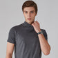 T-shirt da uomo a collo alto