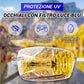 👓 Occhiali da Lettura a Doppio Uso ✨ - Lenti in Zaffiro | Protezione Luce Blu | Diottrie +1.00 a +4.00 | Nero & Marrone | 32% DI SCONTO