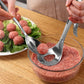 🥩 Utensile Formapolpette in Acciaio Inox 🍽️ | Porzioni Uniformi, Preparazione Rapida & Mani Pulite | Ideale per Pranzi in Famiglia, Cene & Regali | 24 × 6,5 cm