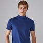 T-shirt da uomo a collo alto