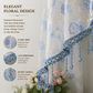 🌸 Tenda Corta per Porta con Ricamo Floreale e Nappe ✨🧵 - Filtrante Luce | Senza Forare | Poliestere Premium | 4 Colori | Divisorio & Decorazione | 50% DI SCONTO