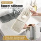 🚰 Tappetino Paraspruzzi in Silicone per Lavello – Drenaggio Automatico | Mantiene il Piano Asciutto | Lavabile & Arrotolabile | Porta Spugna & Sapone | Misure L/XL ✨