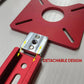 🔧Supporto 3 in 1 per Fresatrice Rifilatrice 📐 | Guida Regolabile per Scanalature, Bordi e Cerchi | Base Modulare in Alluminio