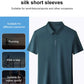 🔥Nuovi arrivi - 80% di sconto🔥Camicia da uomo in seta ghiacciata ad asciugatura rapida
