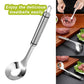 🥩 Utensile Formapolpette in Acciaio Inox 🍽️ | Porzioni Uniformi, Preparazione Rapida & Mani Pulite | Ideale per Pranzi in Famiglia, Cene & Regali | 24 × 6,5 cm