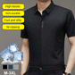 🔥Nuovi arrivi - 80% di sconto🔥Camicia da uomo in seta ghiacciata ad asciugatura rapida