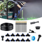 🌿 Sistema di Irrigazione a Nebbia per Giardino – Kit Fai-da-Te con Ugelli 360° 💧 per Terrazzo, Balcone e Serra | Risparmio d'Acqua Garantito ✅