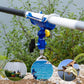 🎣 Portacanna da Pesca da Terra Autobloccante 🐟 | Blocco Rapido a Scatto e Rotazione a 360° 🔄 | Picchetto in Acciaio Inox con Protezione in Gomma 🛡️ | Da Riva e Spiaggia