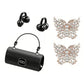 🎧Cuffie Wireless Open-Ear con Clip 🎀| Bluetooth 5.4, Audio Spaziale e Comfort Senza Pressione | Type-C, 4 Ore di Ascolto, Portata 10 m🌸