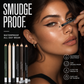 👁️✨Matita Eyeliner Sfumabile in Legno – Tratto Morbido | Colore Intenso e Duraturo | Facile da Sfumare | 6 Colori | 3 Pezzi | Ideale per Eyeliner Interno, Smokey Eye & Makeup Quotidiano 💄🎨